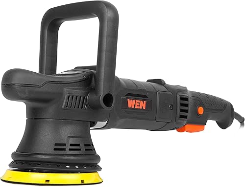 Miniatura 8 de WEN Pulidora de doble acción, grado profesional de 6 pulgadas, 5.5 amperios con tiro de 0.354 in (AA6095)