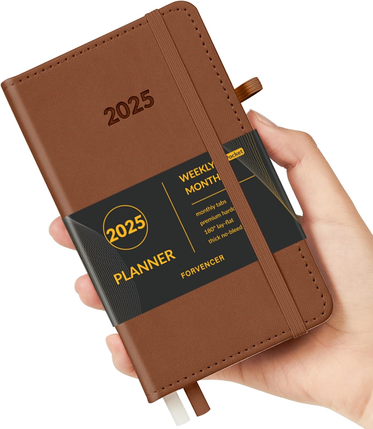 Forvencer 2025 Pocket Planner, Weekly and Monthly Planner