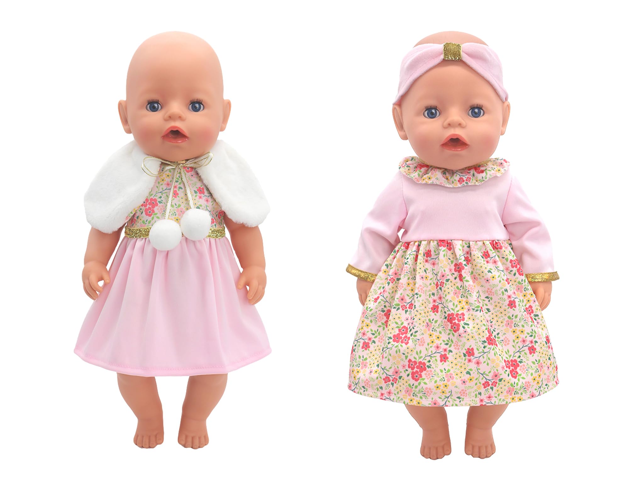 Ropa Bebe 42 Cm Niña Ropa Para Muñecas 35-43 Cm Vestido (/Nenuco - Main Image