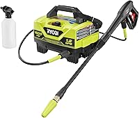 RYOBI 1800 PSI Electric Pressure Washer - Lightweight Compact 13 Amp Power with Turbo Nozzle for Decks & Patio