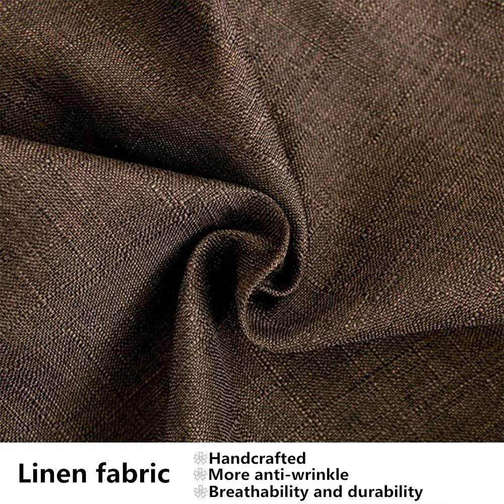 Lot de 4 Housse de Coussin 50x50cm Matériel de Lin Coussin Exterieur Impermeable,Canapé Taie d'oreiller,Coussin Canape pour Chaise,Lit,Jardin Coussin Aesthetic pour Chambre Jardin Violet
