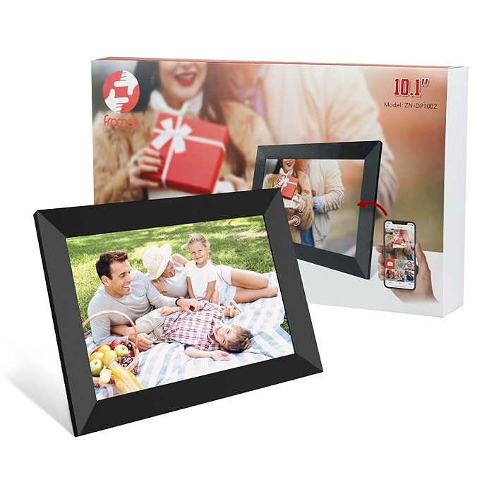 Buy FRAMEO Digital Photo Frame, 10 inch WiFi Smart Picture Frames with