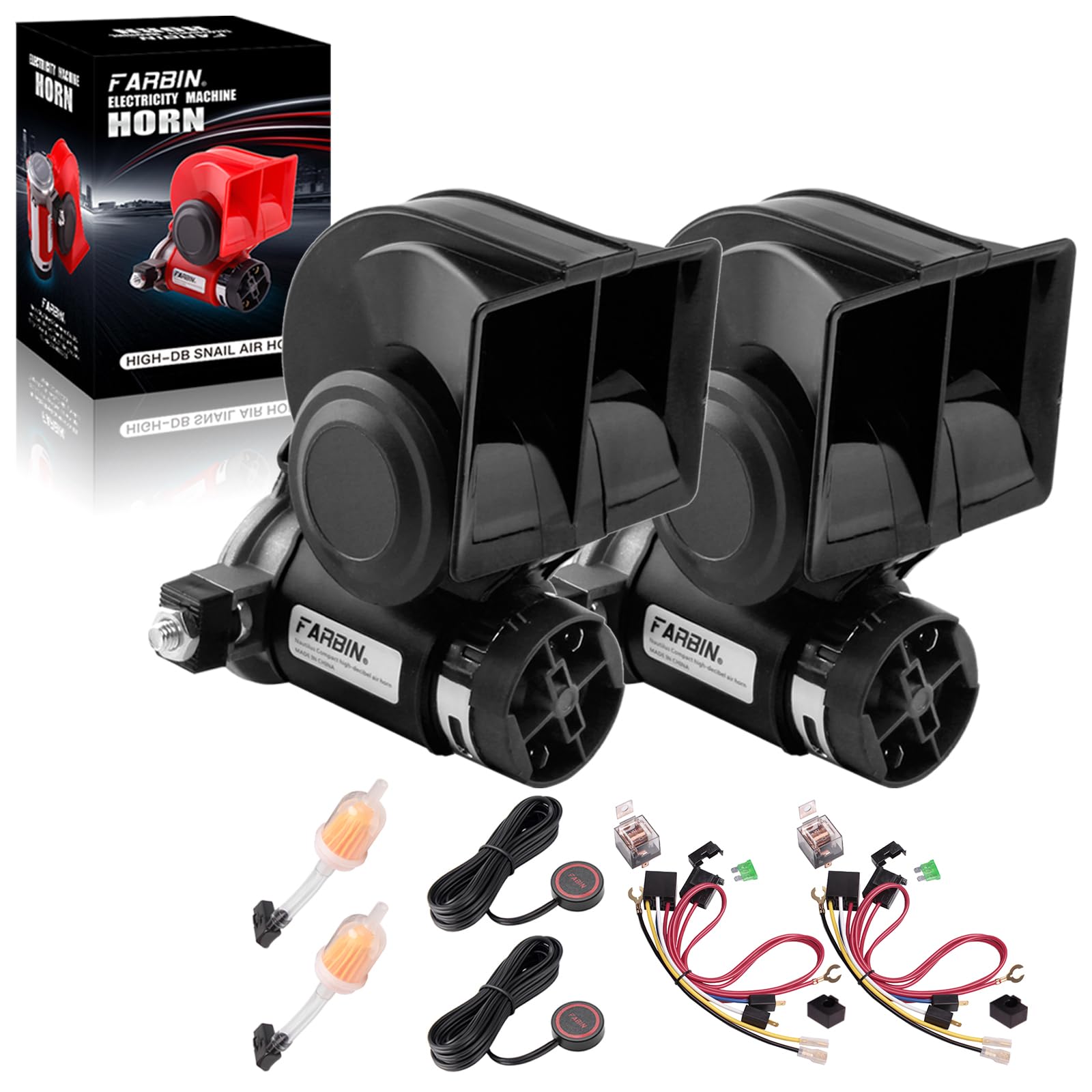 FARBIN Air Horn 2-Pack