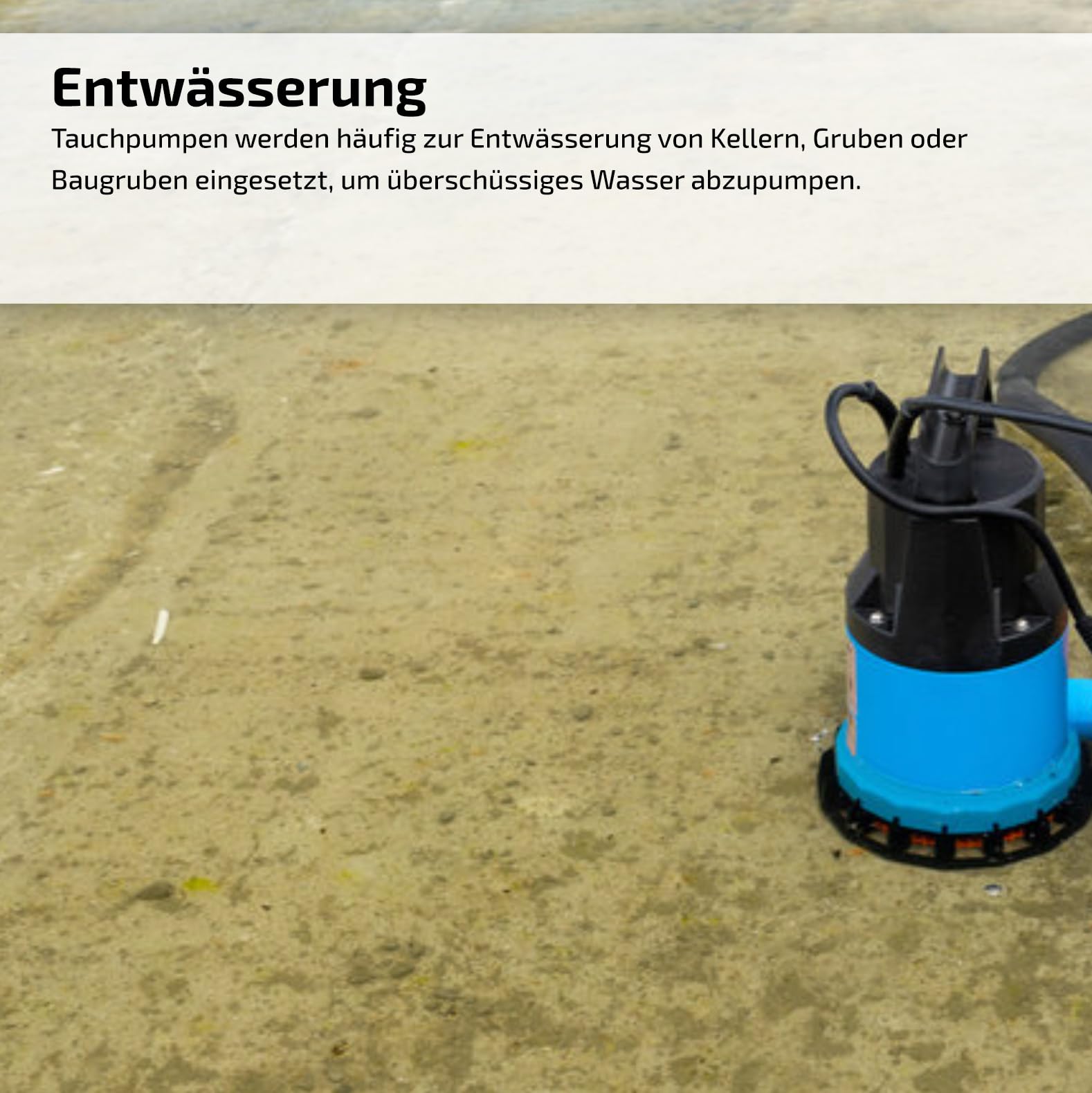 AM-IPC550 - Bomba sumergible (550 W, 6000 l/h)