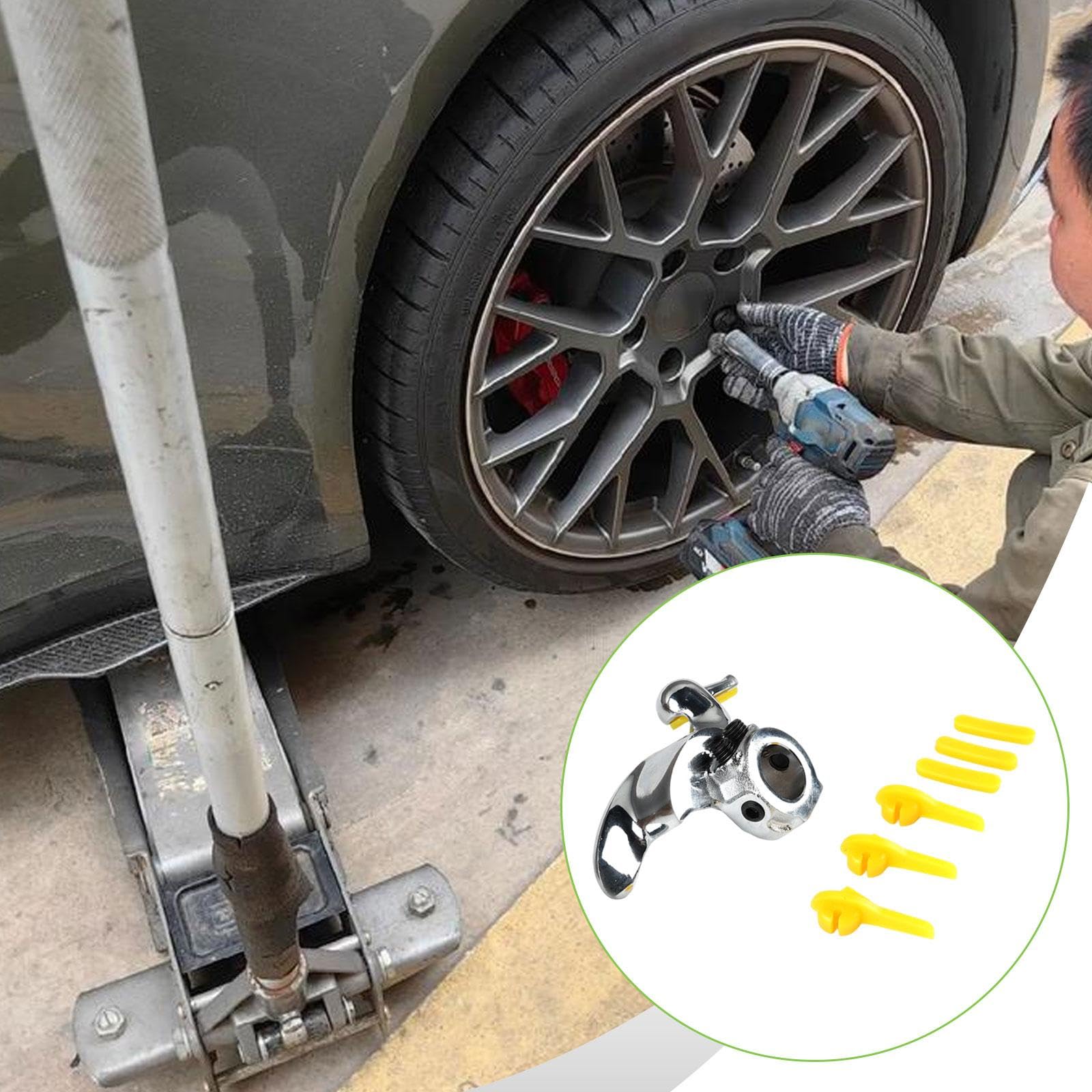 Reifenmontiergerät Aus Stahl mit Felgenschutz 28 Mm, Robustes Und Hocheffizientes Zubehör