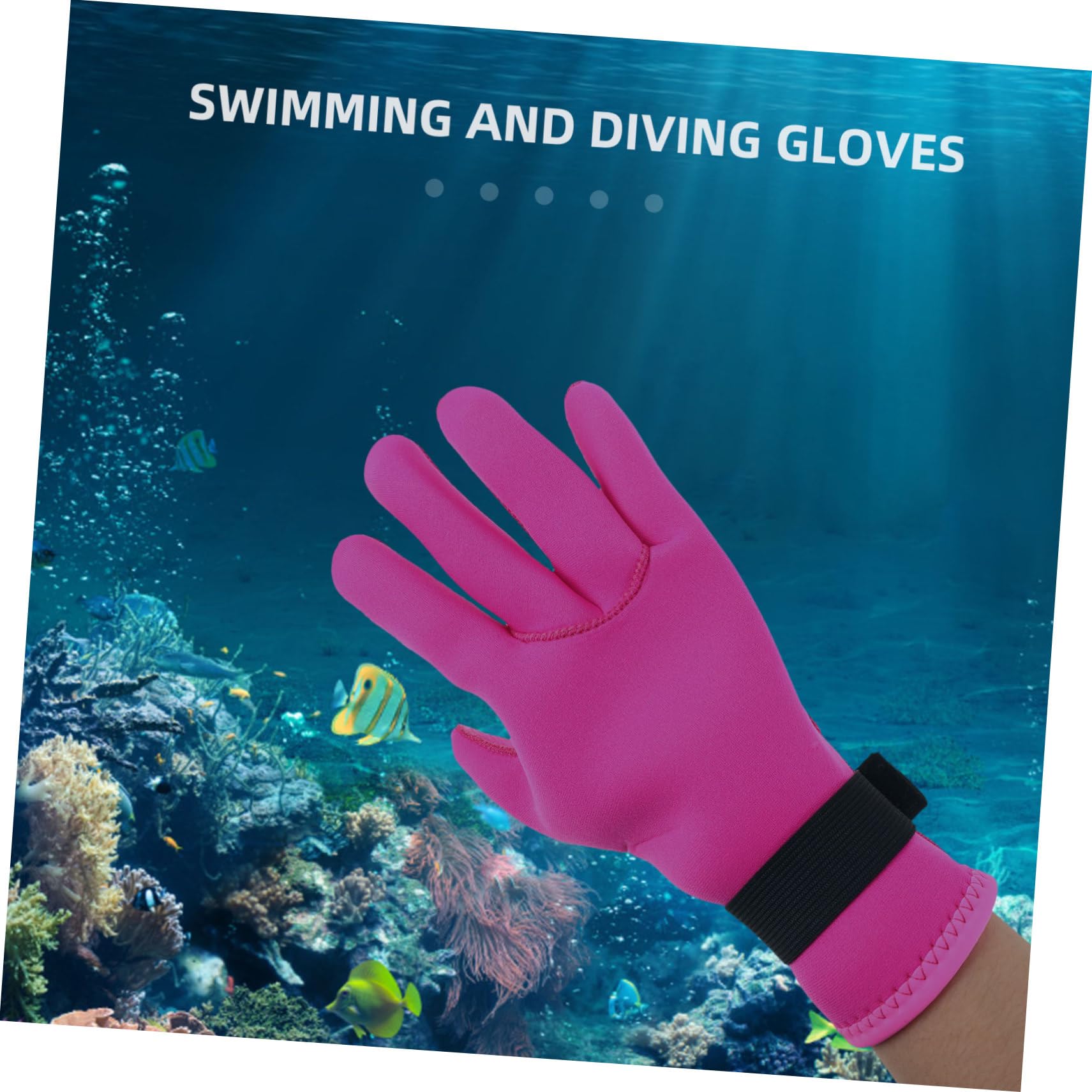 Guanti Subacquei in Neoprene Da Guanti Da Immersione Per Acqua Fredda Impermeabili Senza Cuciture