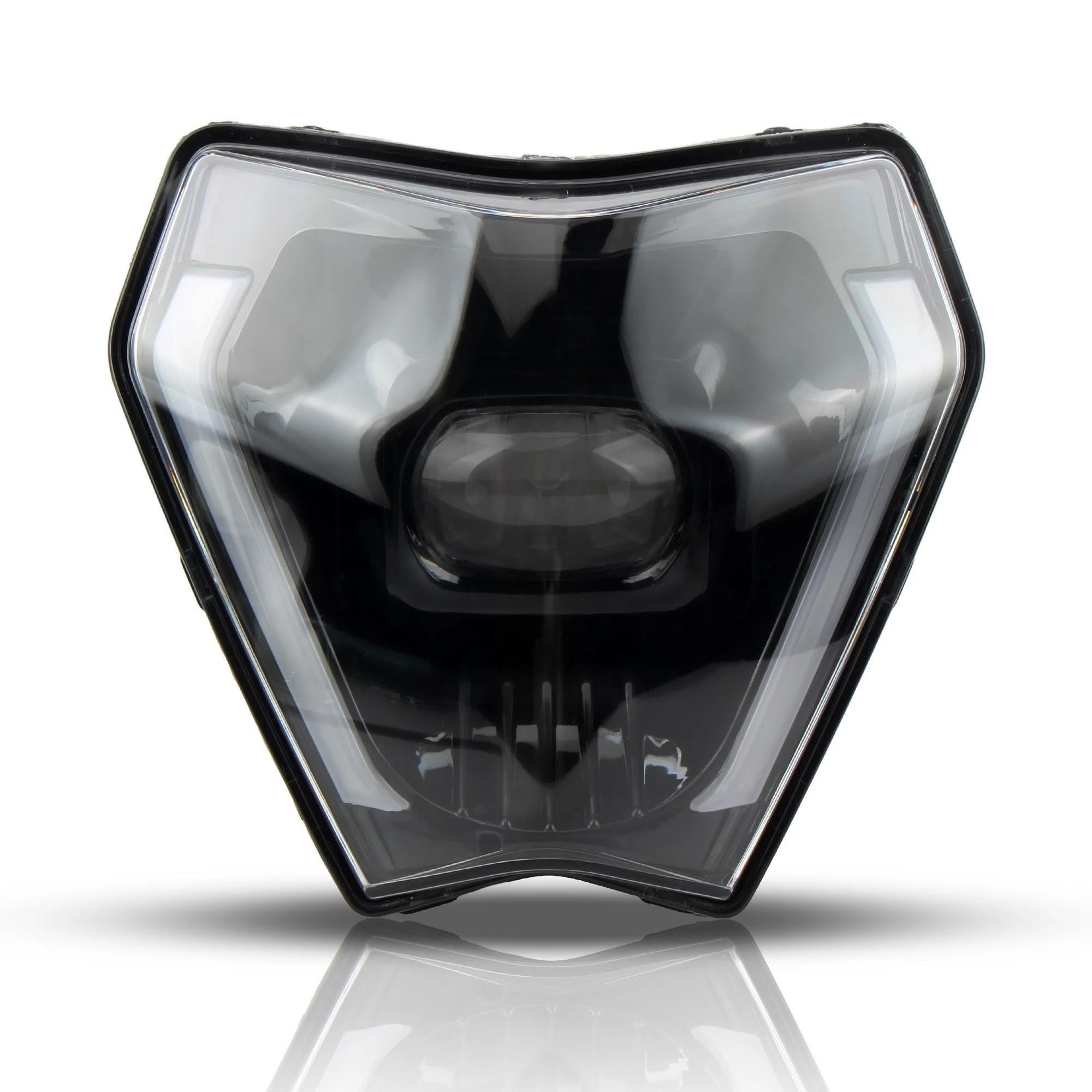 Phare avant LED pour moto éclairage puissant tout terrain 2024