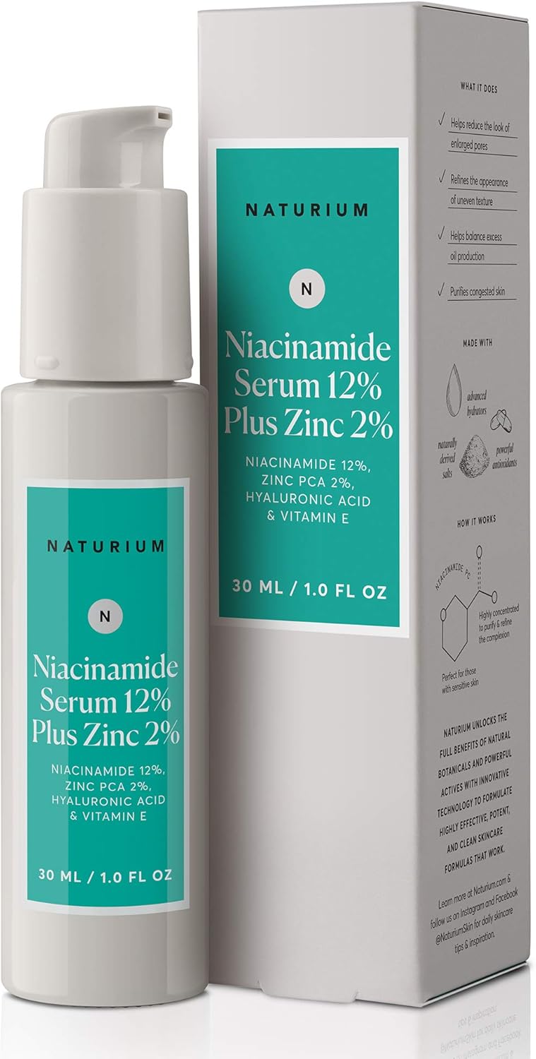 Naturium Niacinamide Serum 12 Plus Zinc 2 (30 ML / 1.0 Fl OZ