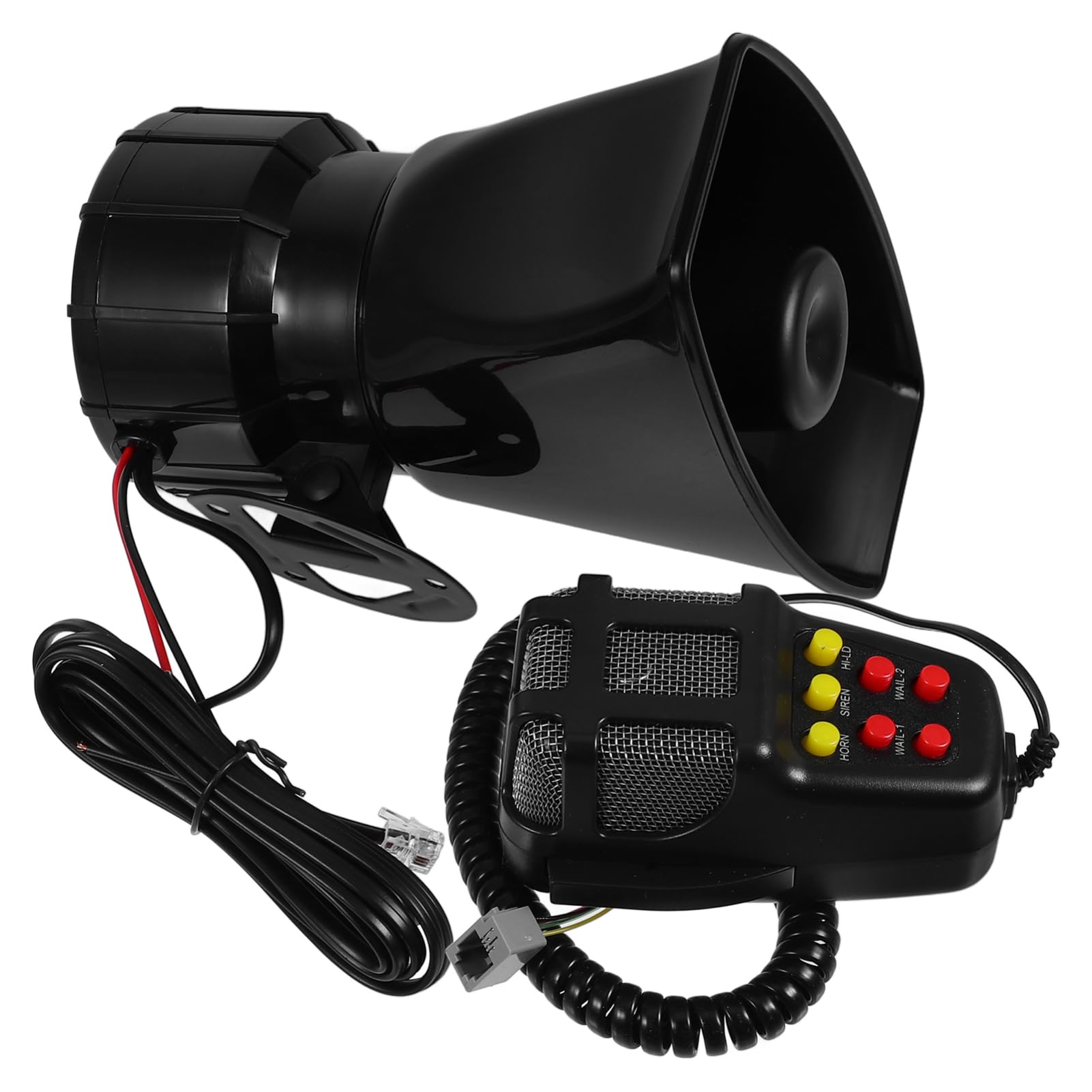 VILLCASE Bocina De Aire De 12 V Y 110 100 W 7 Sonidos Kit De Bocina De Aire Para Camión Trompeta De Tren Individual Para Cualquier Vehículo De 12 V Camión Tren O Automóvil.