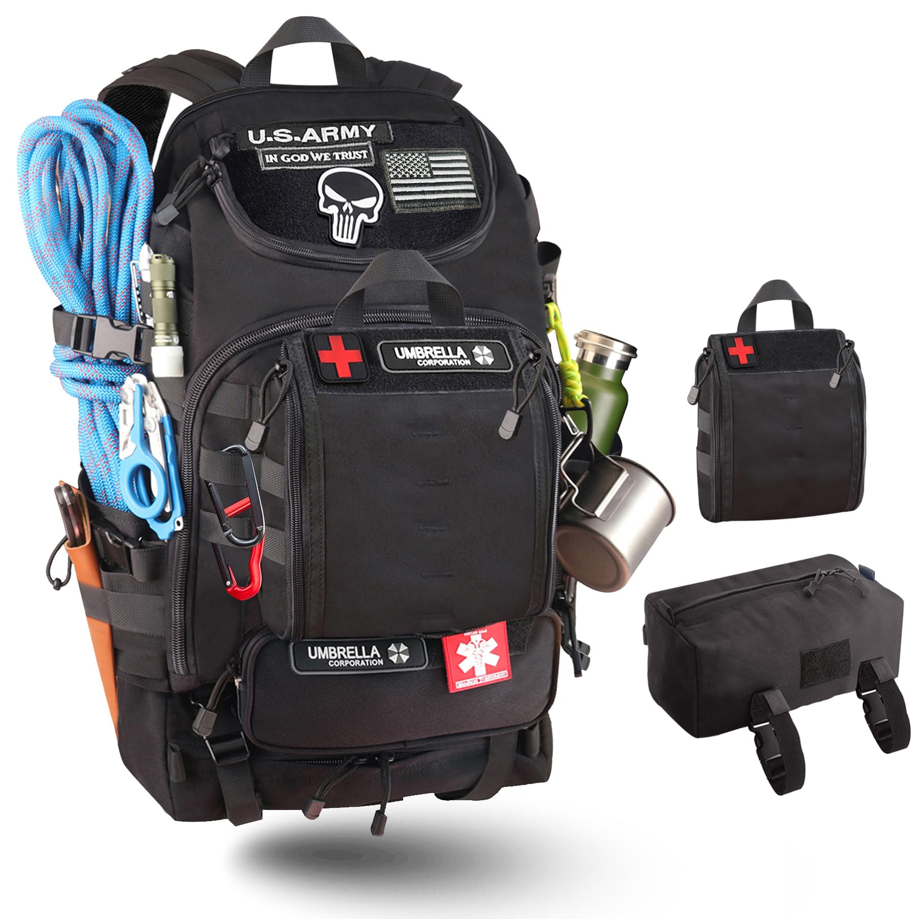 Small Tactical Military Backpack 35L Baseball Softball Tball Bag for Men Youth Gym Outdoor Travel Sports