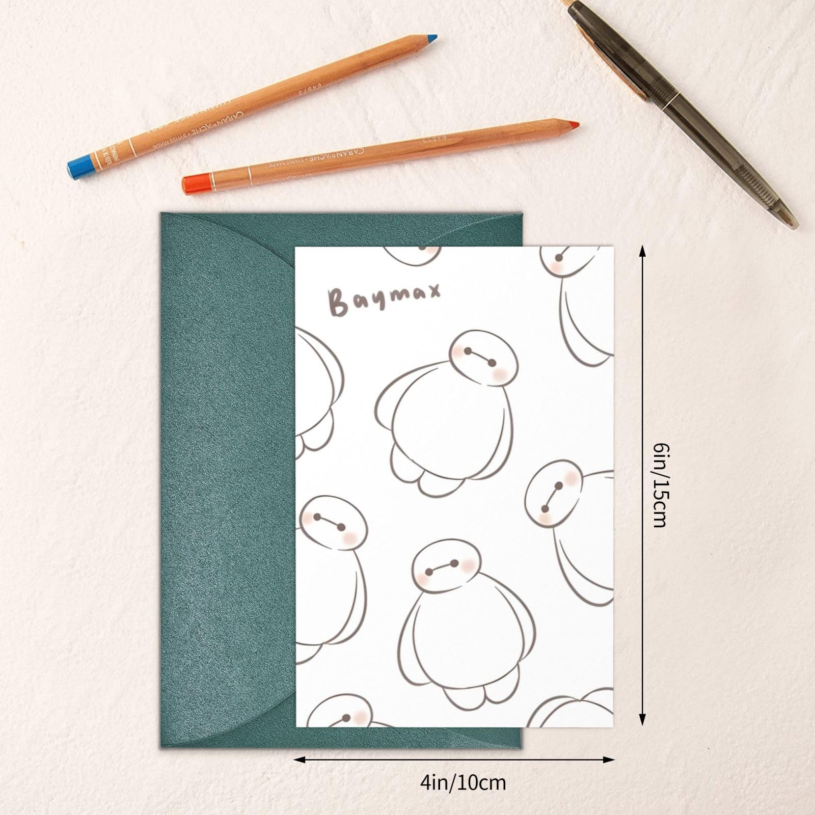 ベイマックス♡（感謝） Amazon.co.jp: 5枚セット メッセージカード ベイマックス (42) 感謝