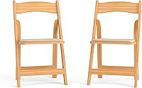 Vista 21 de Flash Furniture 2 Pack HERCULES Serie Silla Plegable de Madera Negra con Asiento Vinilo Acolchado