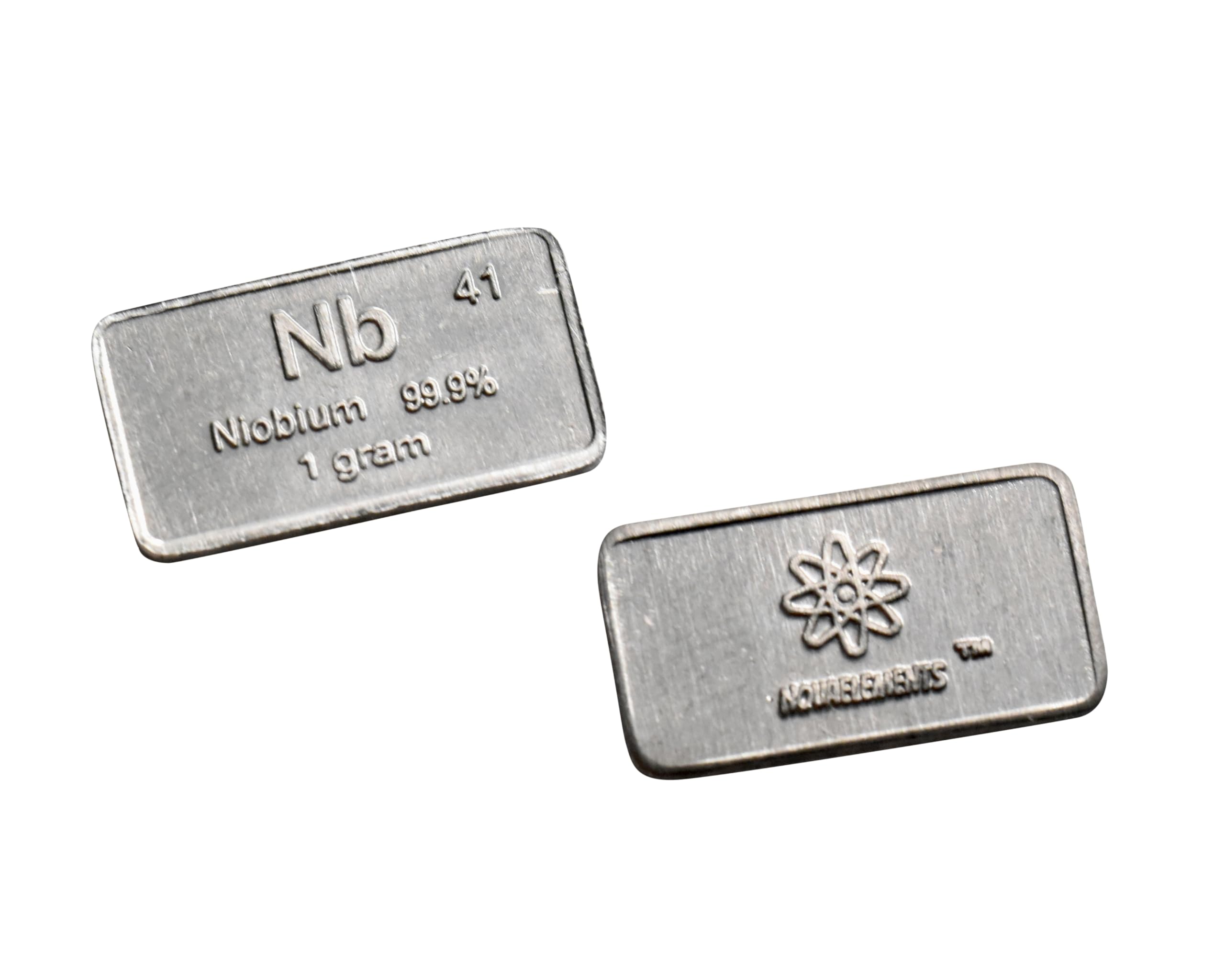 Niobium Ingot, Niobium Metal Ingot, Niobium Metal Sample, 1 gram 99.9% Pure for Element Collection