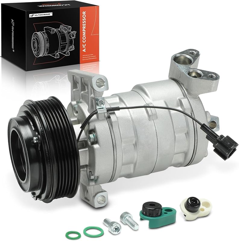Compressor do ar-condicionado A-Premium CR-10 para Nissan Versa 1.8L 2007-2010 e 1.6L 2009-2010 – 1 unidade