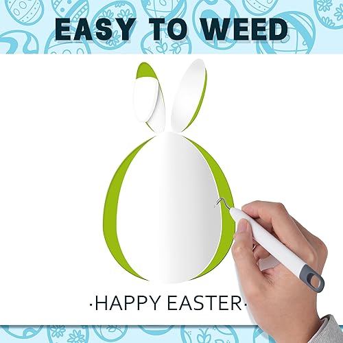 Miniatura 4 de JAVIGA Vinilo de transferencia de calor blanco, HTV blanco de 12 pulgadas x 20 pies, rollo de vinilo blanco para planchar compatible con todas las