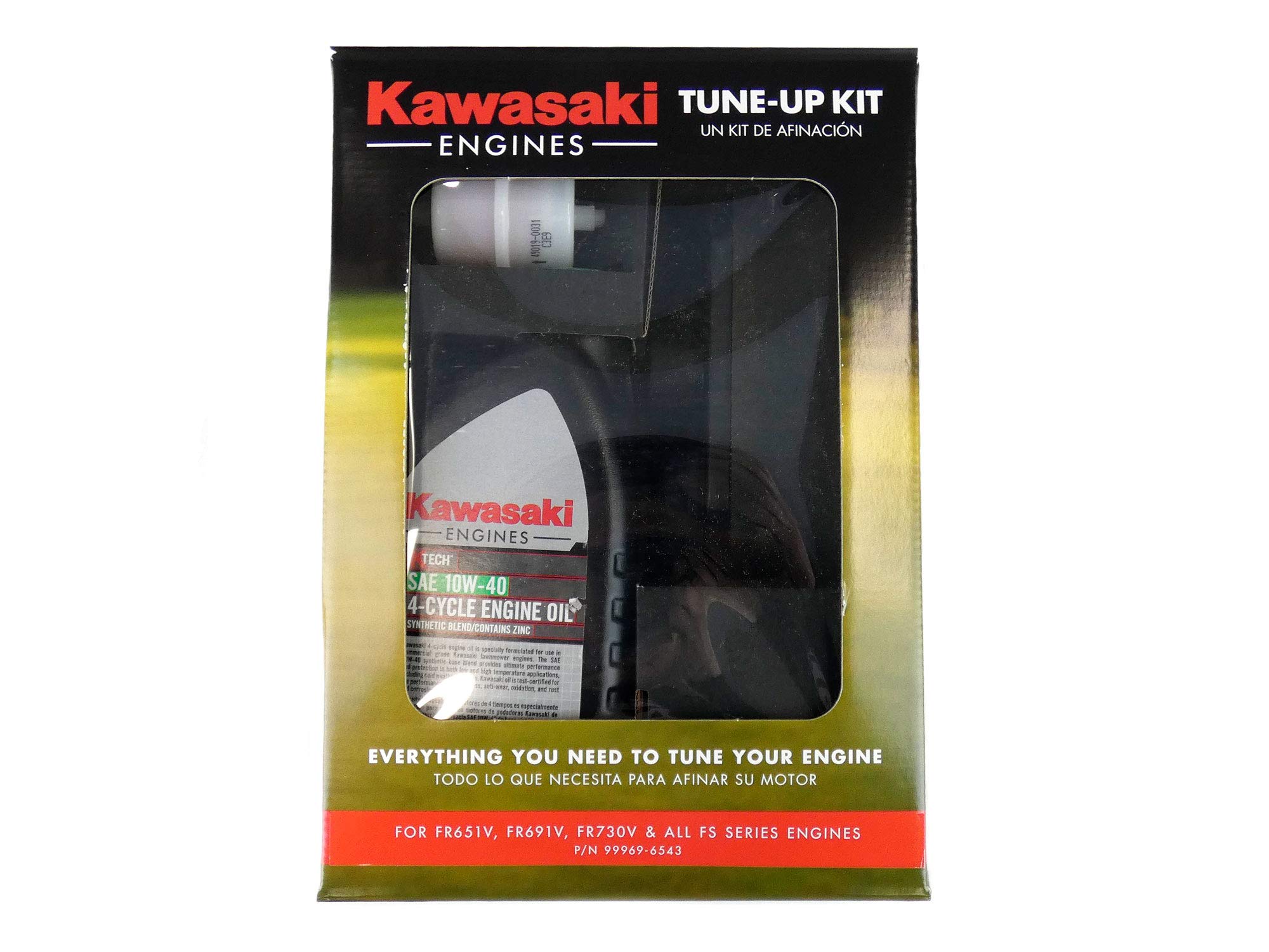 (1) OEM Kawasaki Tune Up Kit for FR - FS Engines 10W-40 99969-6543 99969-6425