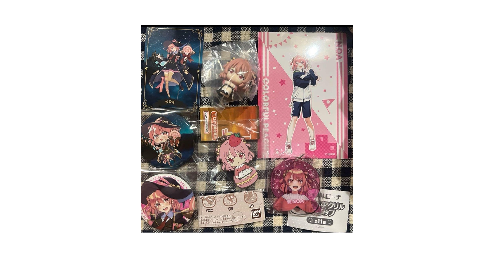 Amazon.co.jp: カラフルピーチ のあ グッズ セット 魔法学園