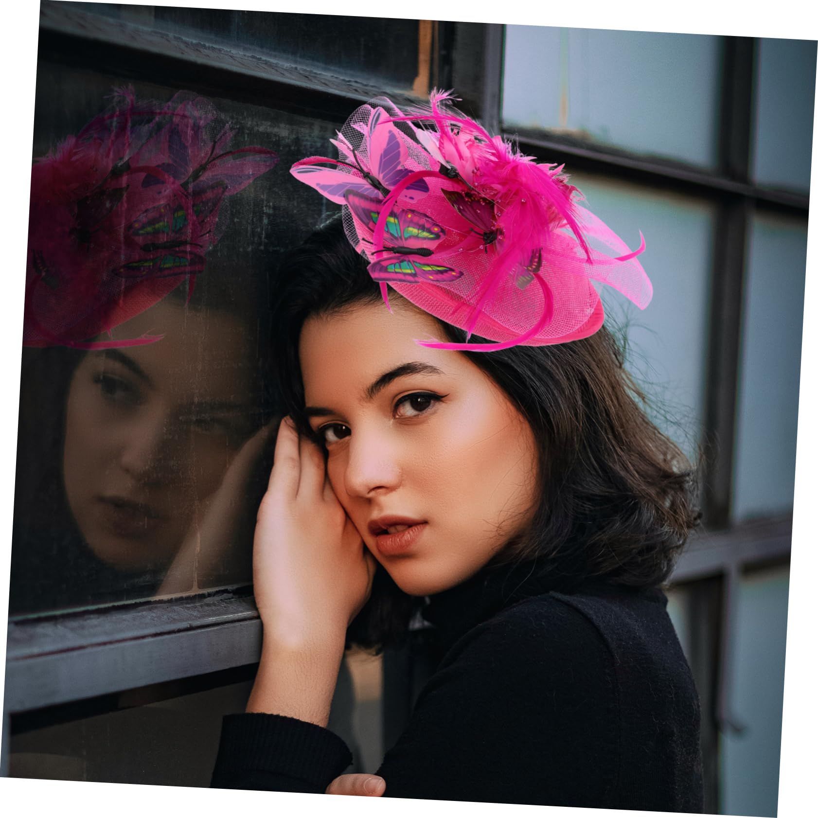 Holibanna 4piezas Sombrero Fascinator De Mujeres Diadema Para Fiestas Té y Eventos Formales Diseño y Elegante