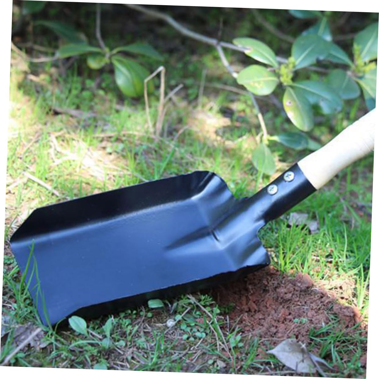POPETPOP 2 Pezzi Set Di Coltivatori Da Giardino Pala in Ferro Mini Attrezzo Da Giardinaggio Per Diserbo Rimozione Della Neve Uso Esterno