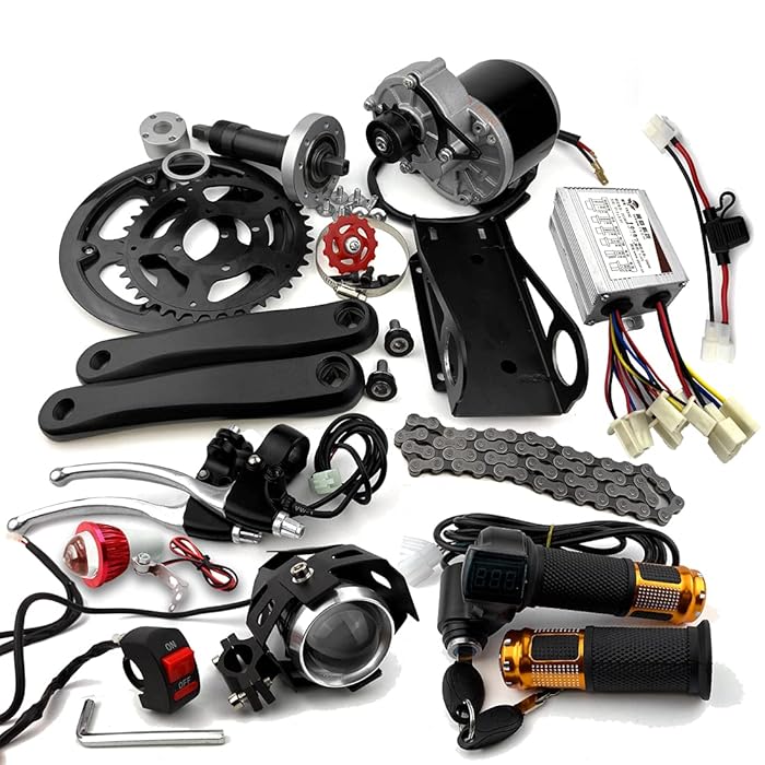 Buy 48V 450W Electric Mountain Bike MidDrive Conversion Kit Electric