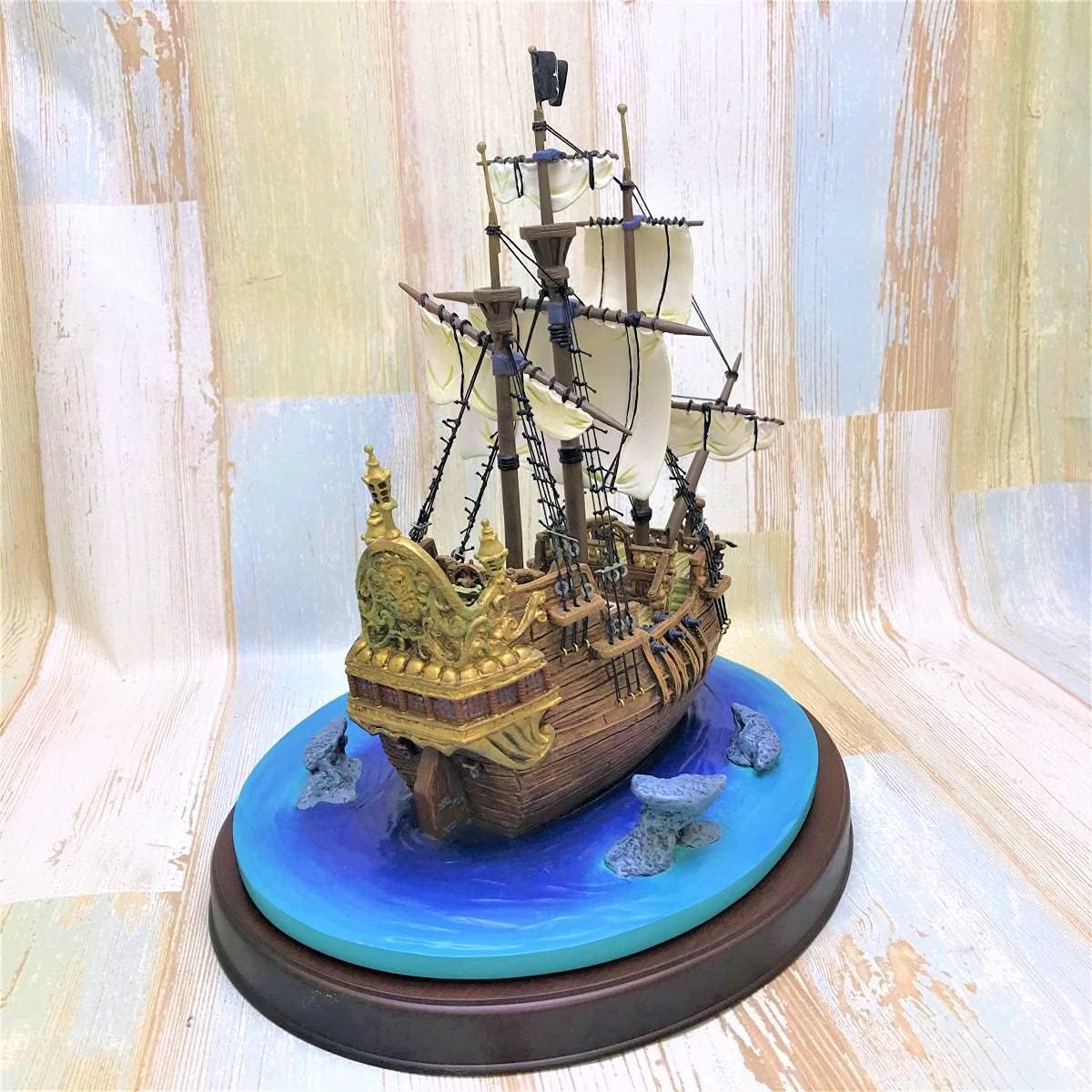 Amazon Wdcc ピーターパン Peter Pan 海賊船ジョリー ロジャー号 Jolly Roger 修復有り品 B品陶器製 Tdl アニメ 萌えグッズ 通販