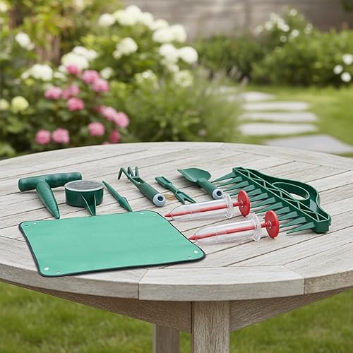 Miniatura 4 de Garden Hand Tools Set - Sowing Dispenser, Plant Repotting Mat for Planting, Seedling, Vegetable, Tomato, Pepper, Flower with Durable Practical