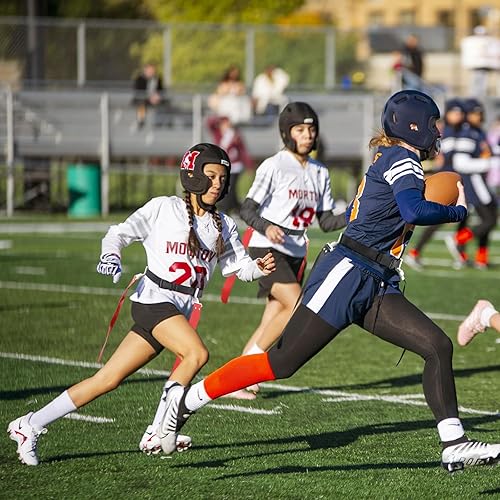 Miniatura 5 de Juego de fútbol con bandera ajustable, cinturones y banderas de fútbol con bandera de 214 jugadores para jóvenes, adultos, entrenamiento de equipo
