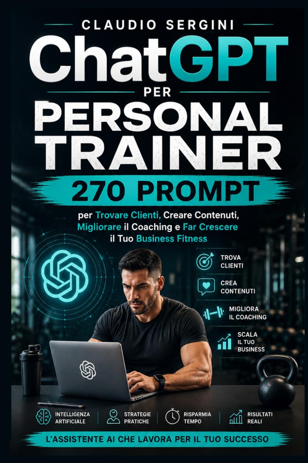 ChatGPT per Personal Trainer: 270 prompt per trovare clienti, creare contenuti, migliorare il coaching e far crescere il tuo business fitness