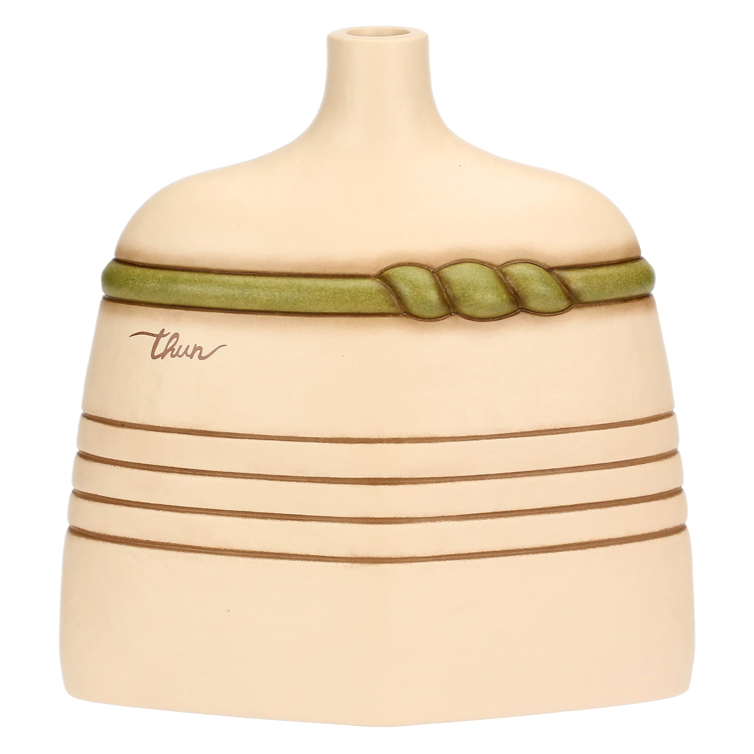 Thun Vaso in Ceramica Medio, Ceramica, Collezione Sublime, 22,6 x 10,4 x 24 cm