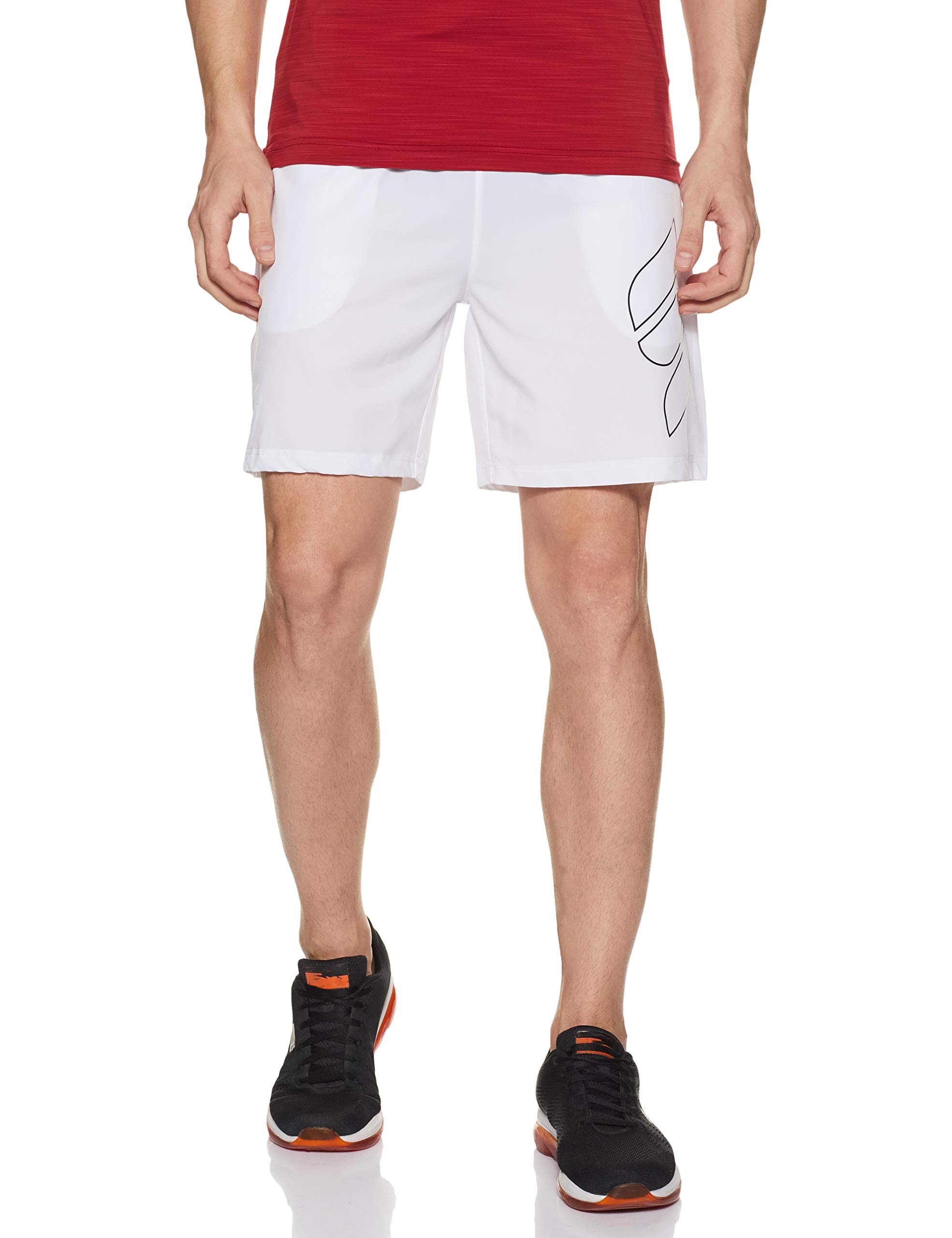 Amazon Brand - Symactive Regular Fit, Mid Length, Woven Stretchable Sports Shorts