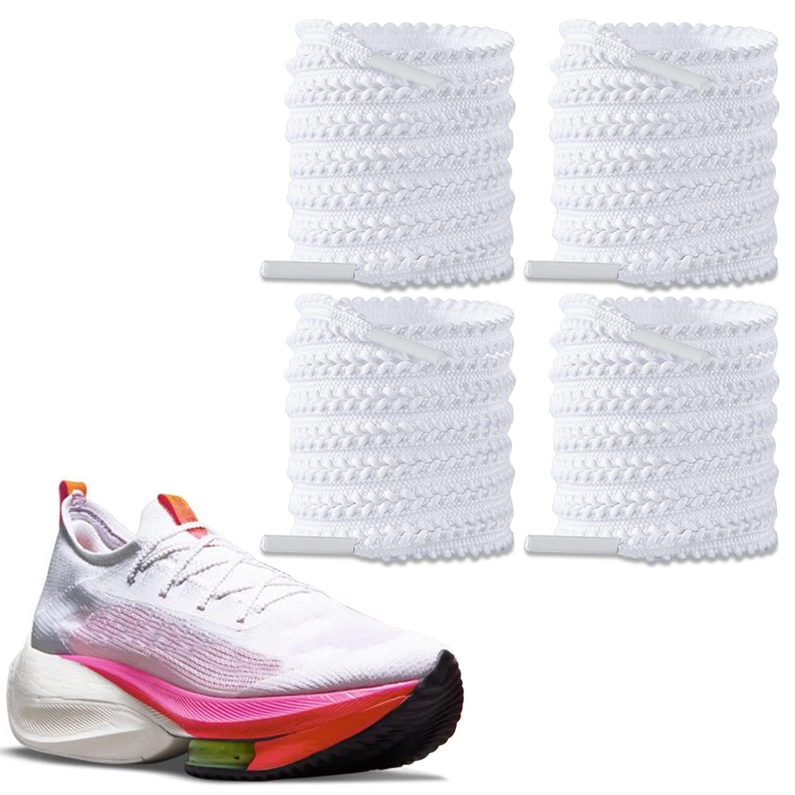 2 Pairs Running Shoe Laces for AlphaFly 3, Vaporfly 3 Sneakers