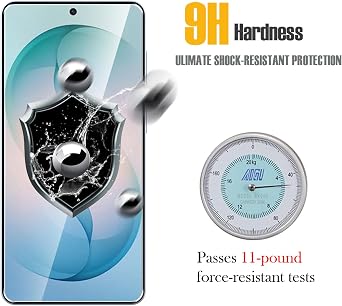 WFTE 2-Pack Tempered Glass for Samsung Galaxy S26 Plus/S26+ 5G Screen Protector,9H Hardness,Anti-Scratch,Anti-Fingerprint,Bubble-Free,HD Clear,Protective Film for Samsung S26 Plus,Case Friendly