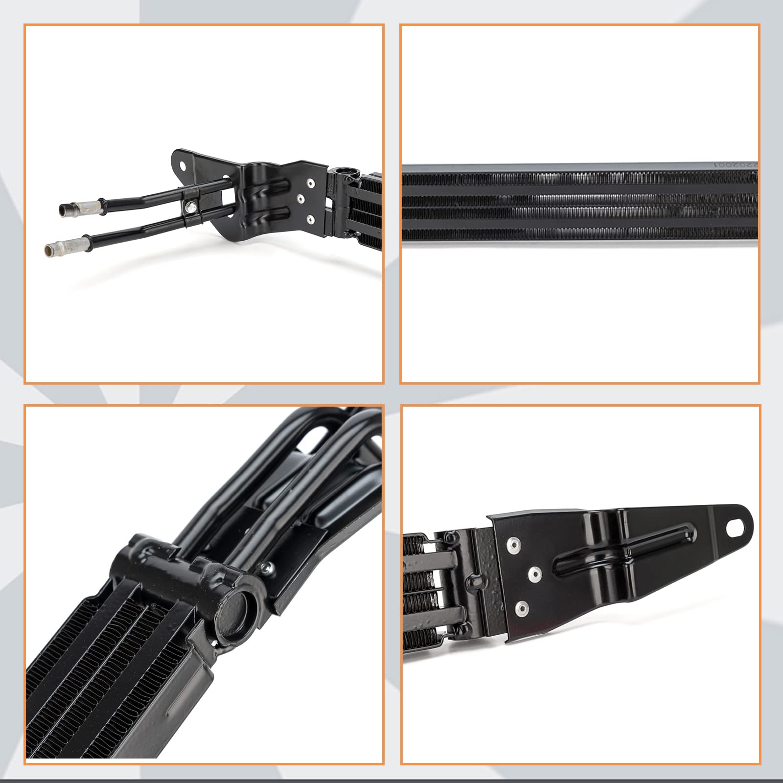 918-300 Power Steering Fluid Oil Cooler For 2002-2009 Chevrolet Trailblazer/SSR GMC Envoy Buick Rainier Isuzu Ascender Replace# 15009093