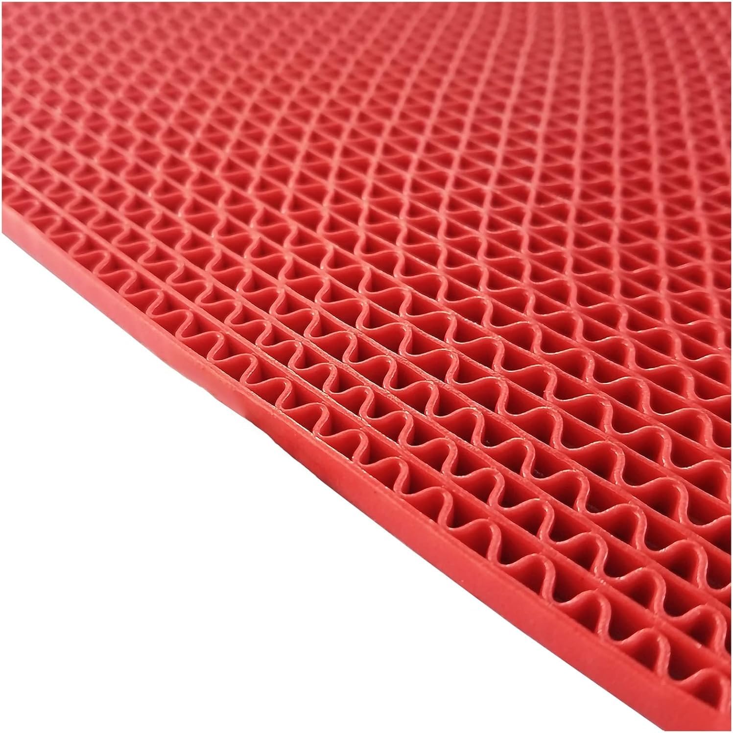 Tapis de sol en PVC antidérapant drainant 5 mm pour douche et extérieur