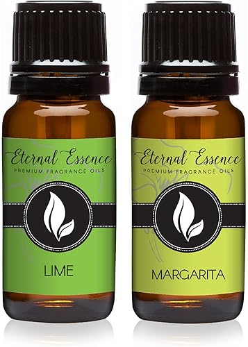 Par (2) - Margarita y Lima - Par de aceites aromáticos prémium - 10ML