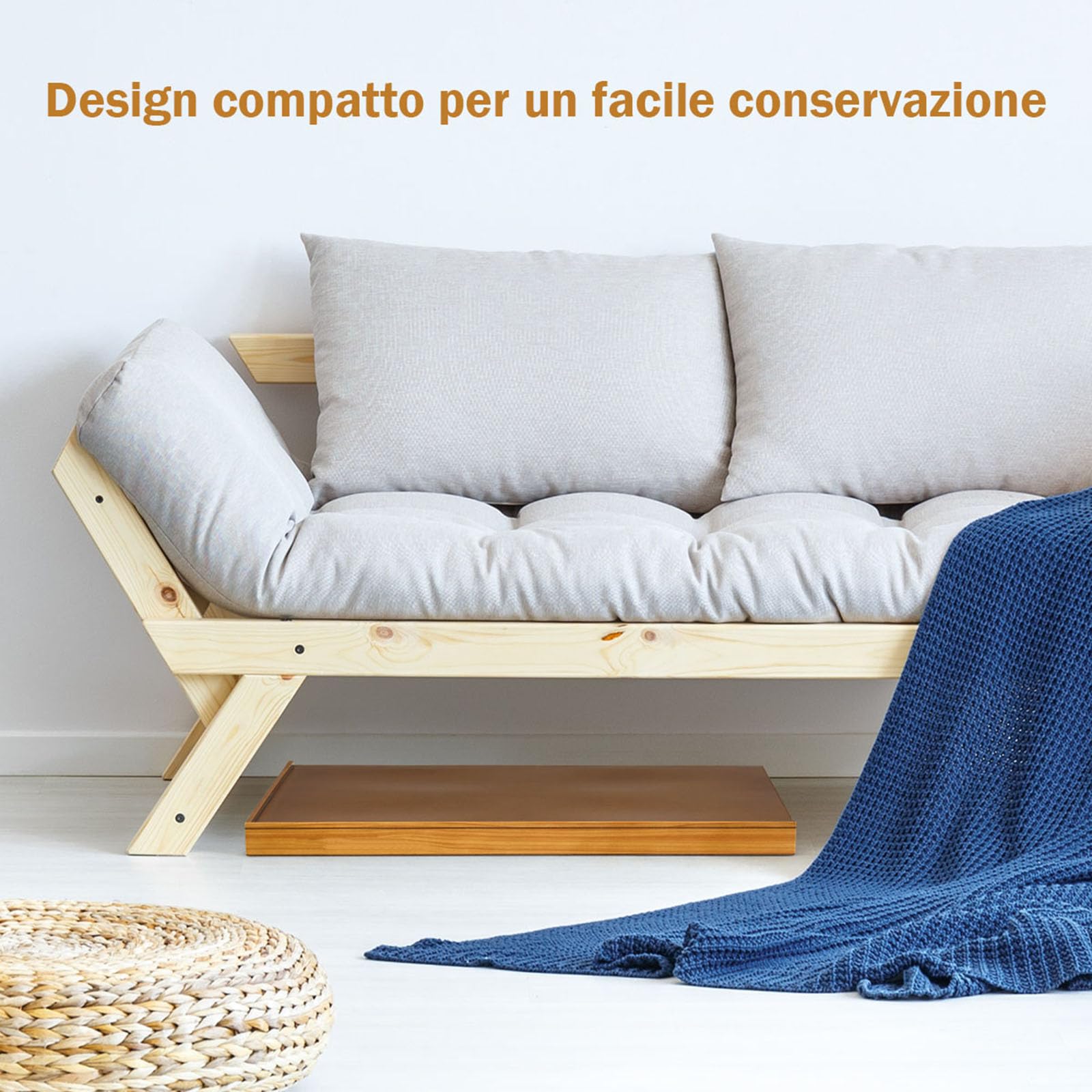 COSTWAY Tavolo di Legno per Puzzle con 4 Cassetti Scorrevoli, Puzzle Surface Table, Adatto per Fino a 1500 Pezzi