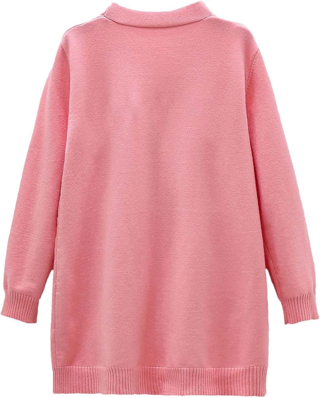 Oversized Cardigan for Girls Fashion Long Sleeve Open Front Chunky Knit Sweater with Pockets Teenage Girl Clothes