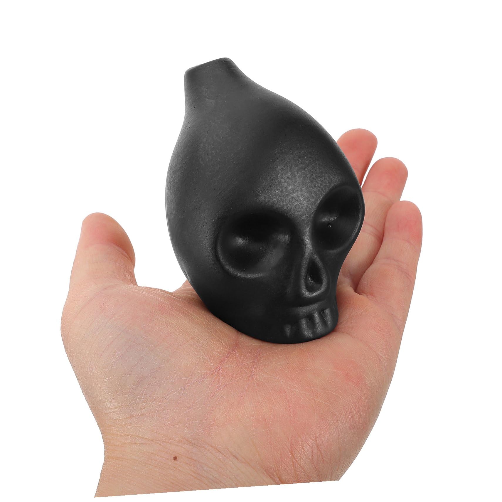 HANABASS 2 Piezas Silbato de Muerte Calavera Cerámico para Halloween Decoración Tenebrosa con Sonido Escalofriante Complemento para Fiestas de Disfraces y Accesorios de Terror