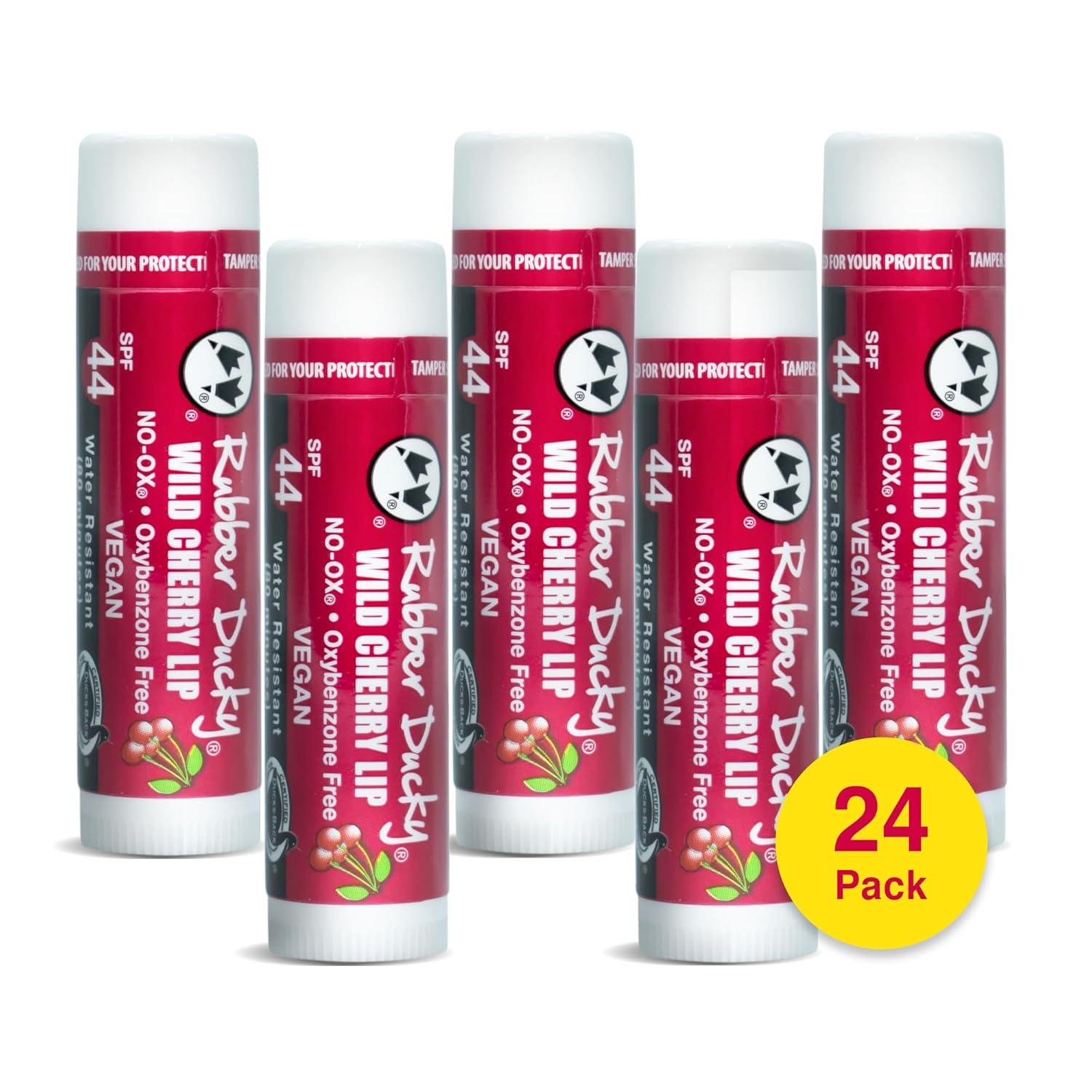 Rubber Ducky SPF 44 Lip Balm 24 Pack Moisturizing