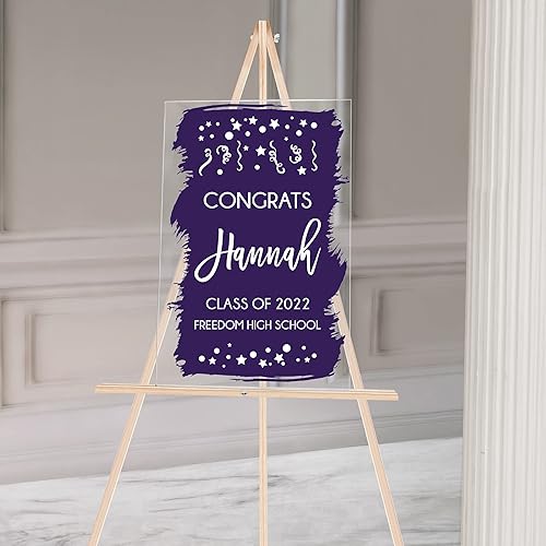 Miniatura 9 de Graduation Party Decorations, Class of 2025 Decor, Graduating Senior Celebration Front Door Decal, Congrats Grad Backdrop, Large Window Decorations,