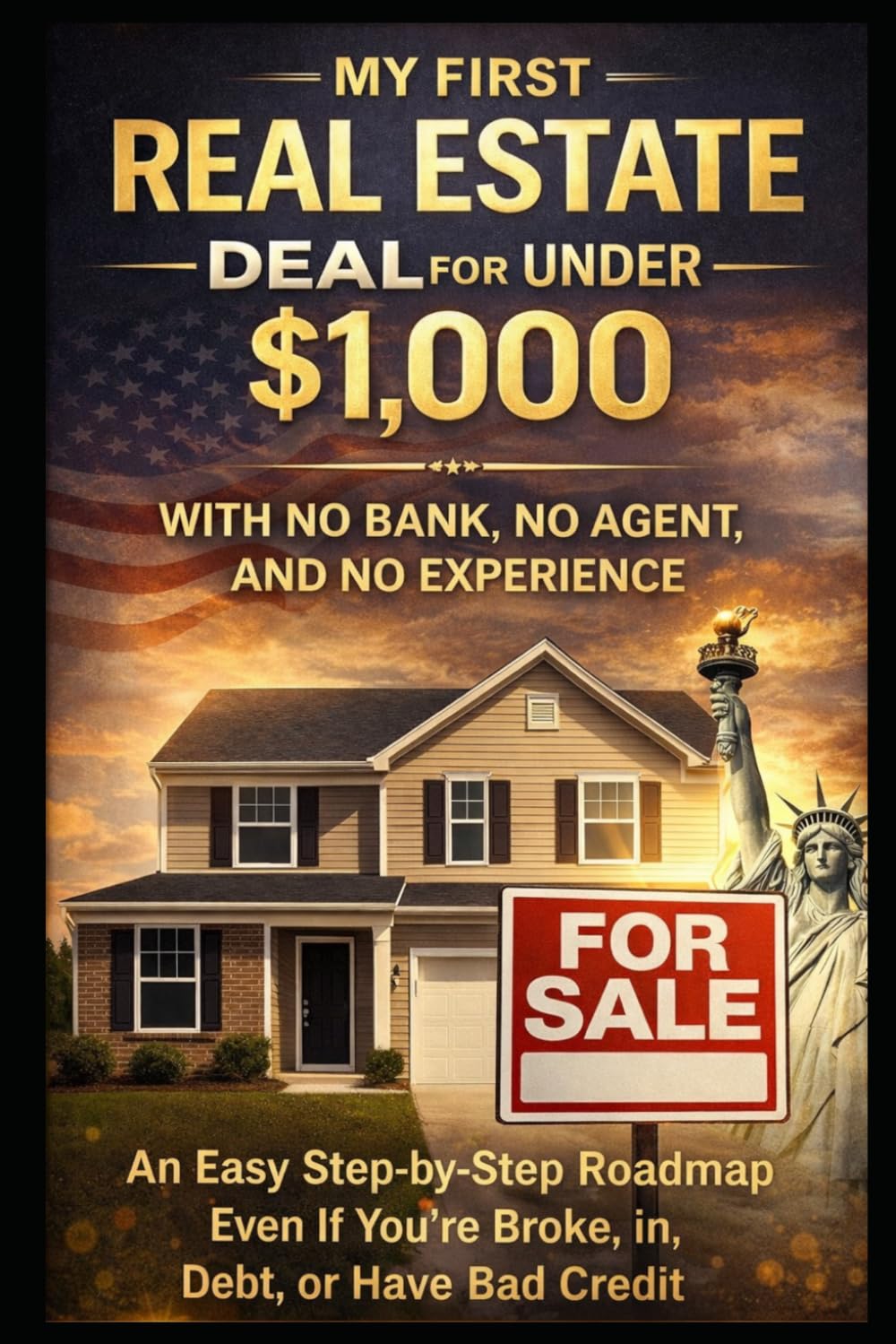 My First Real Estate Deal For Under $1,000 with No Bank, No Agent, and No Experience: An Easy Step-by-Step Roadmap — Even If You’re Broke, in Debt, With Bad Credit