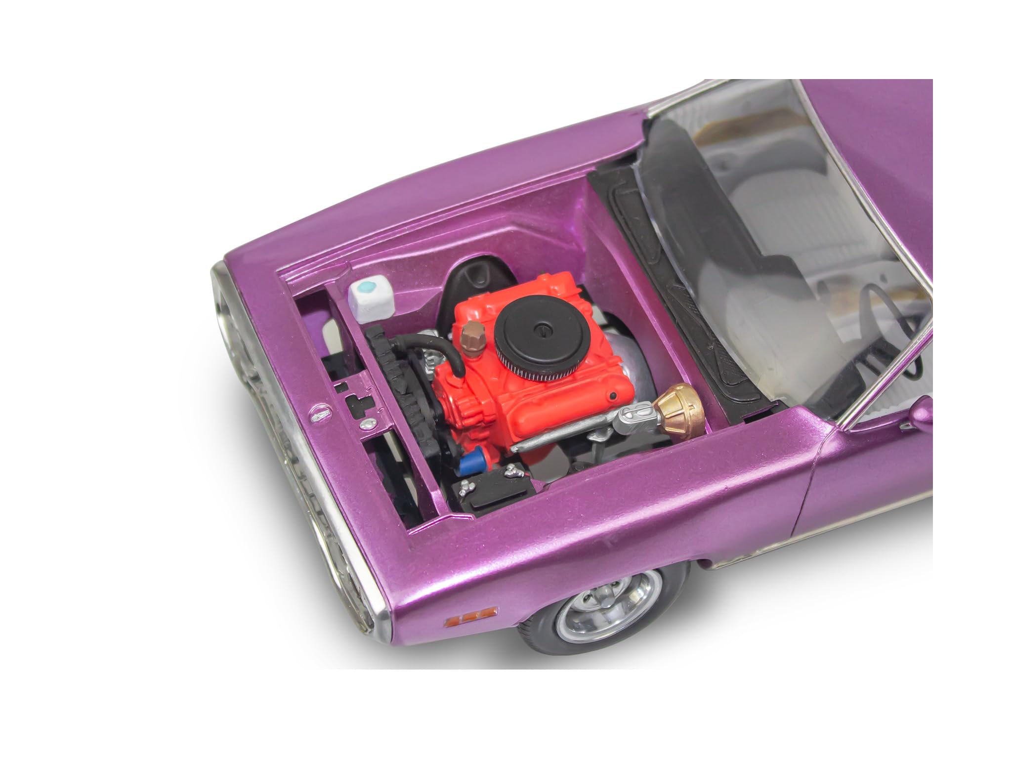 Revell Monogram 14588 - '71 Plymouth Satellite GTX Street Machine, scala 1:24, kit modellino in plastica non costruita/non verniciata