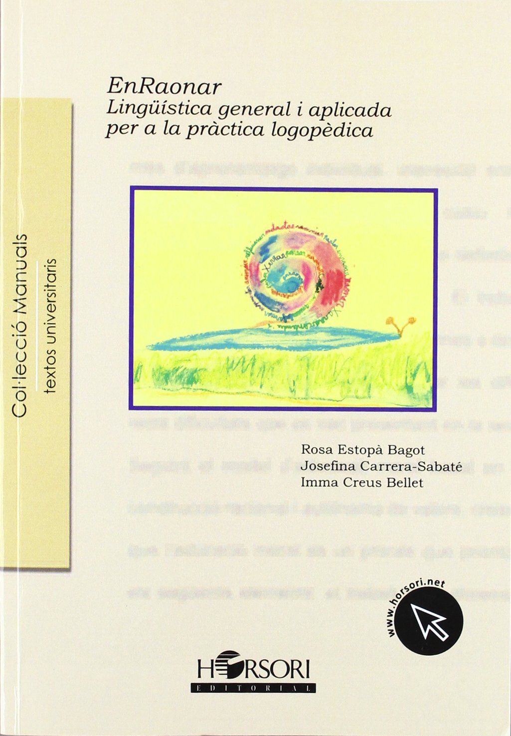 EnRaonar: Lingüística general i aplicada per a la pàctica logopèdica (Colección Manuales)