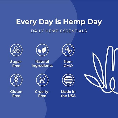 Miniatura 5 de Cápsulas blandas de cáñamo de 300 mg - máxima fuerza para adultos - estrés, inflamación, dolor natural, sueño reparador - por cáñamo y mano (10 mg