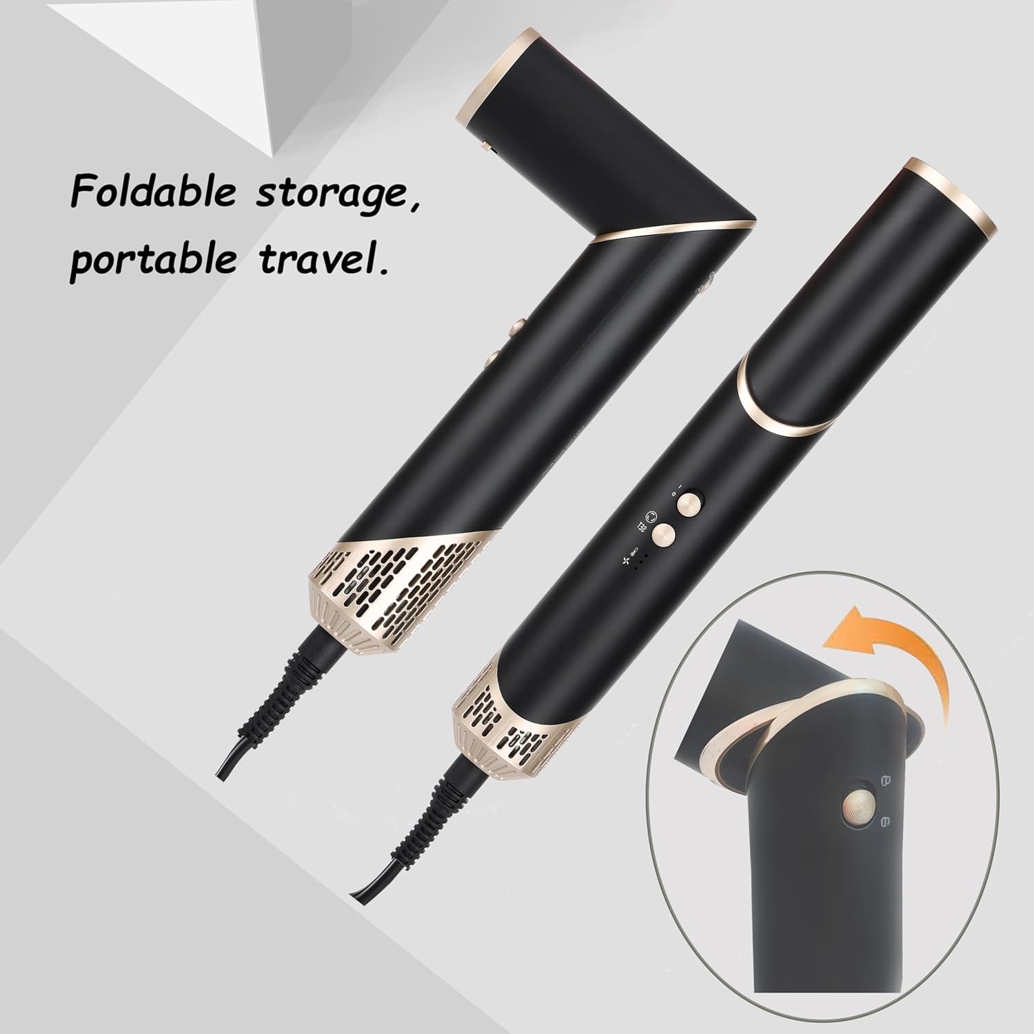 6 in 1 Hot Air Brush & Hair Dryer – High-Efficiency Styler with Frizz-Control Feature, Quick-Dry Function & Heat-Safe Design for Damage-Free Hair Styling