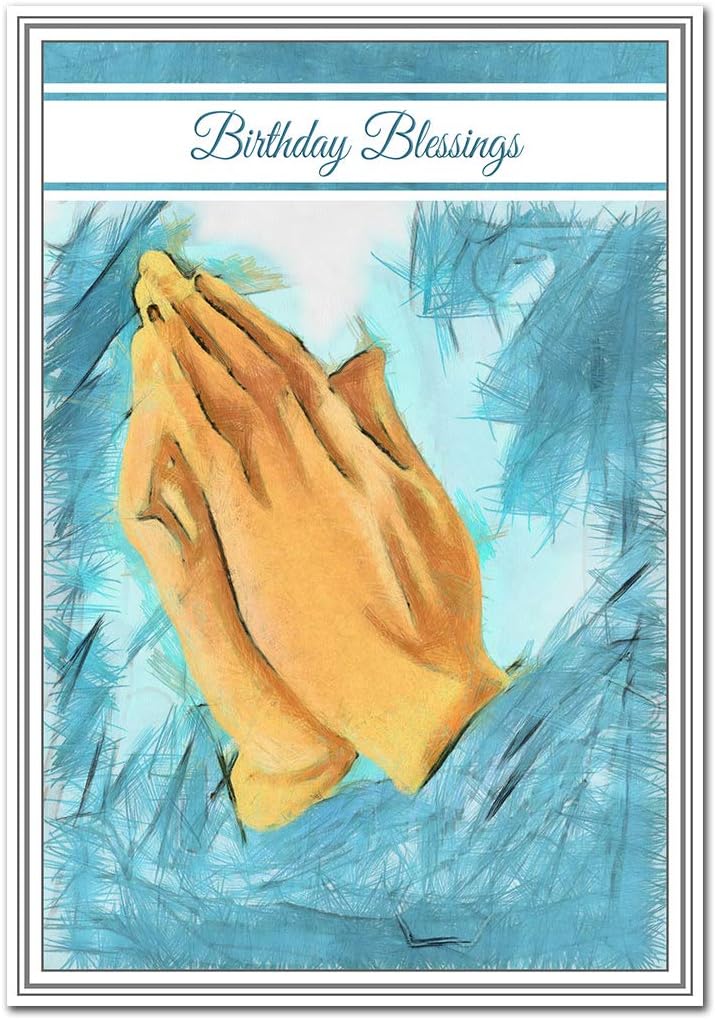 Christian Birthday Card - Religious Blessings - Faith in God Greetings ...