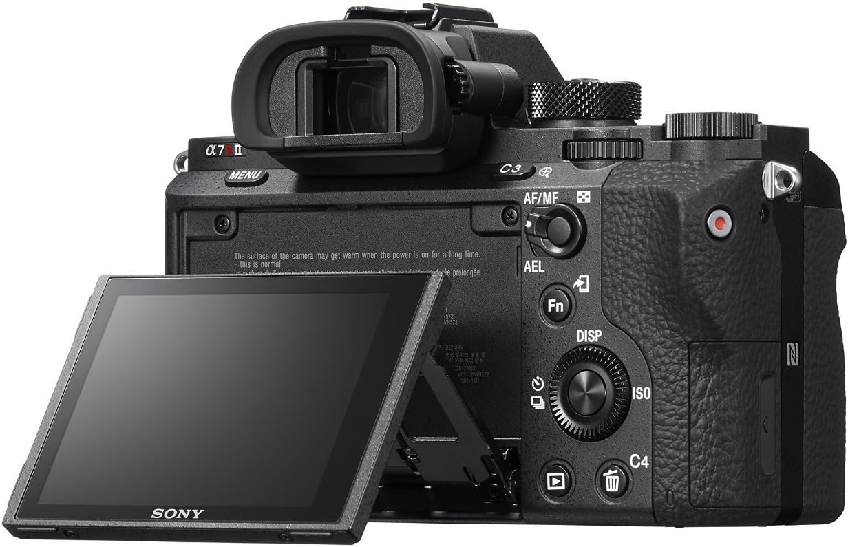 Sony a7R II Full-Frame Mirrorless Interchangeable Lens Camera, Body Only (Black) (ILCE7RM2/B), Base