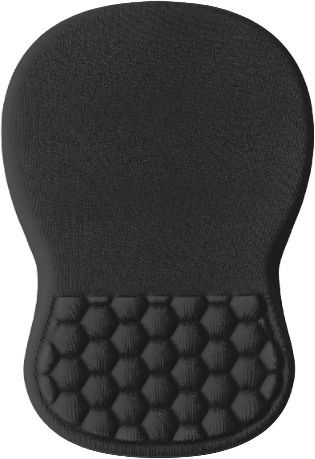Ergonomic Mouse Pad with Wrist Support, Memory Foam Wrist Rest for Carpal Tunnel & Wrist Pain Relief, Non-Slip Rubber Base, Comfortable Gaming Mousepad for Computer, Laptop, Office & Home