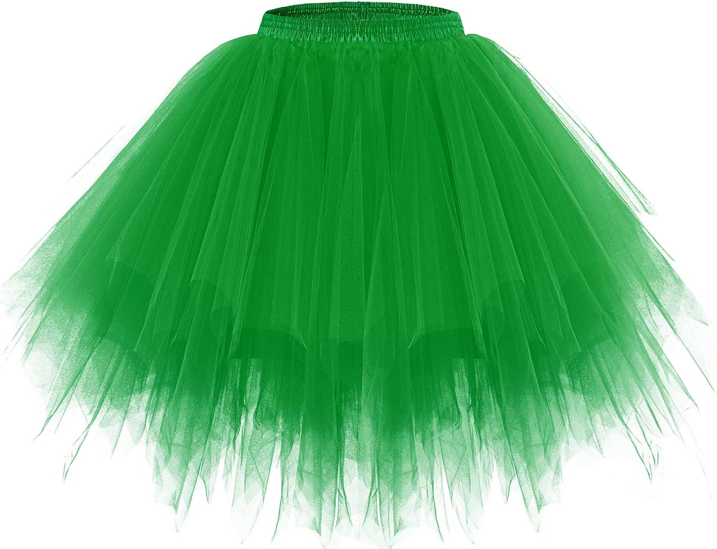 UFANCYS Women's Tutu Tulle Skirt 50s Halloween Party Costume Bubble Ballet Half Slip Skirt