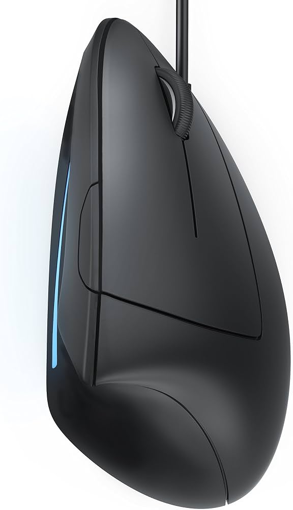 Wireless Gaming Mouse Wireless Vertical Ergonomic USB Mouse - Optical ...